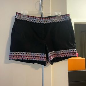 LOFT EMBROIDERED SHORTS